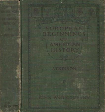 The European Beginnings of American History - copertina