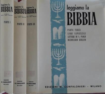 Leggiamo la Bibbia - Carlo Marcora - copertina