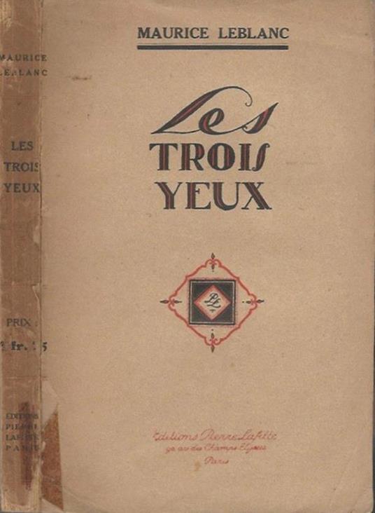 Les trois Yeux - Maurice Leblanc - copertina