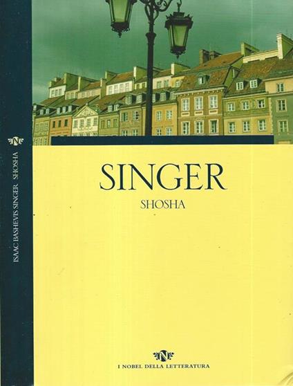 Shosha - Isaac B. Singer - copertina