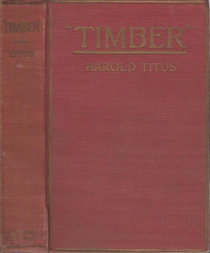 Timber - Harold Titus - copertina
