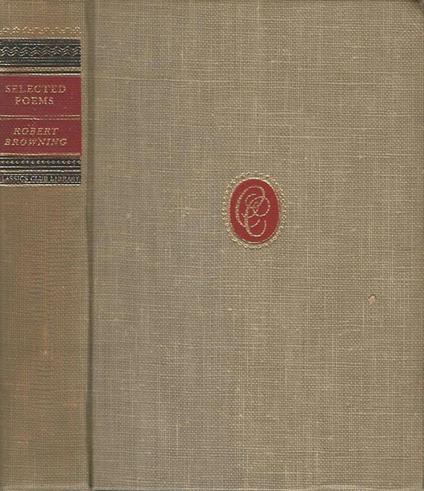 The selected poems of Robert Browning - Robert Browning - copertina
