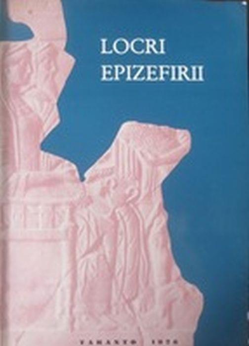 Locri Epizefirii. Atti Del Sedicesimo Convegno Di Studi Sulla Magna Grecia. Taranto, 3-8 Ottobre 1976 - copertina