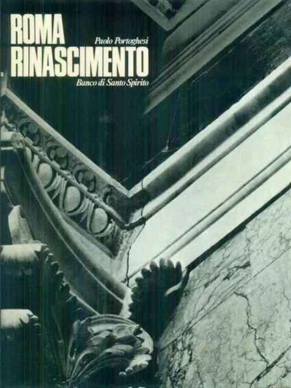 Roma del Rinascimento - Paolo Portoghesi - copertina
