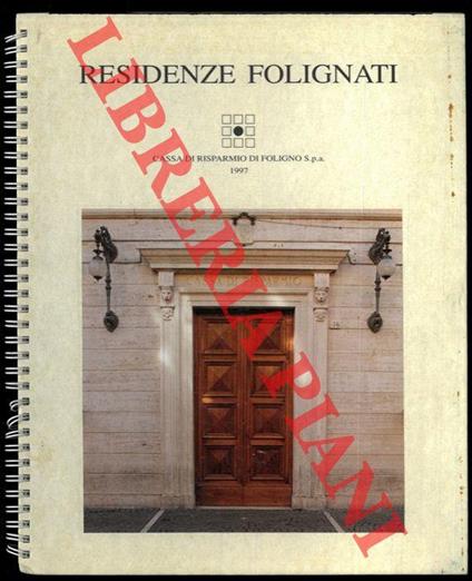 Residenze Folignati - Fabio Bettoni - copertina