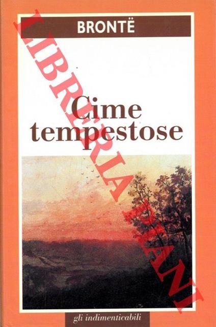 Cime tempestose - Emily Brontë - copertina