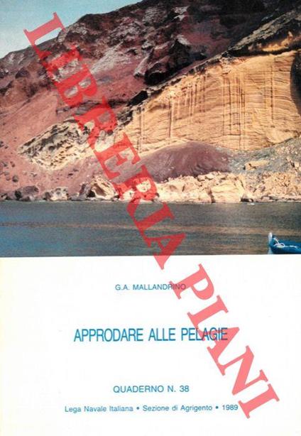 Approdare alle Pelagie - copertina