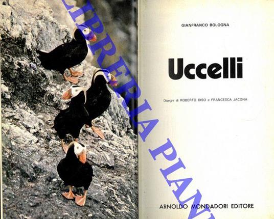 Uccelli - Gianfranco Bologna - copertina