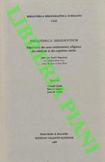 Bibliotheca dissidentium. Repertoire des non-conformistes religieux des seizieme et dixseptieme siècles. Tome IX. Osvald Glaidt. Simone Simoni. Juan de Valdes