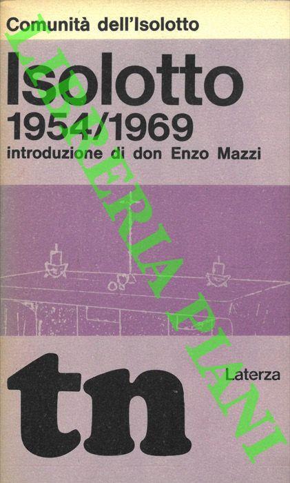 Isolotto 1954-1969 - Comunità dell'isolotto - copertina