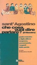 Sant'Agostino. Che cosa vuol dire parlare ? (Il Maestro)