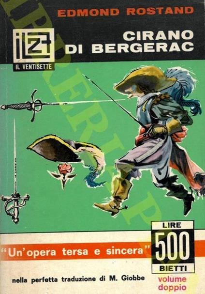 Cirano di Bergerac - Edmond Rostand - copertina