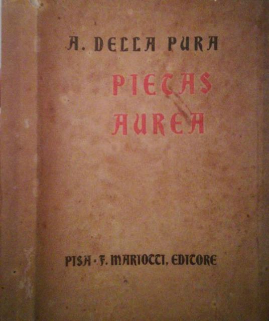 Pietas Aurea - copertina