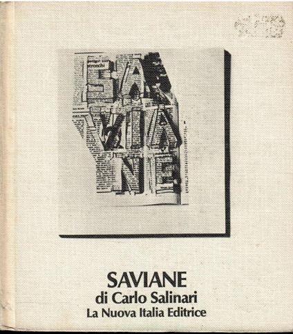 Giorgio Saviane - Carlo Salinari - copertina