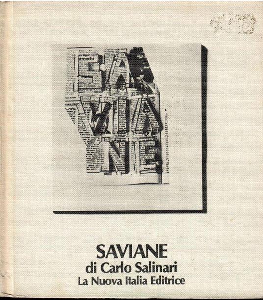 Giorgio Saviane - Carlo Salinari - copertina