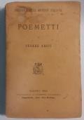 Poemetti - Cesare Arici - copertina