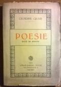 Poesie edite ed inedite - Giuseppe Giusti - copertina