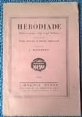 Hérodiade. Opéra en quatre Actes et sept Tableaux - Musique de J. Massenet di Paul Milliet - copertina