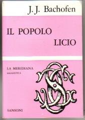 Il popolo licio - Johann J. Bachofen - copertina