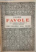 Favole di Esopo scelte e commentate da Giovanni Buscema (1945) - Esopo - copertina