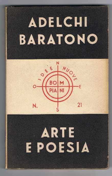 Arte e poesia - Adelchi Baratono - copertina