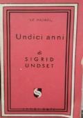 Undici Anni - Sigrid Undset - copertina