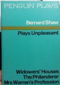 Plays Unpleasant - George Bernard Shaw - copertina