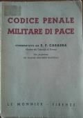 Codice penale militare di pace - Claudio Carabba - copertina