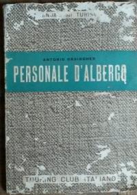 Personale d’albergo di Antonio Orsingher - copertina