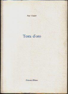 Testa D'Oro - Paul Claudel - copertina