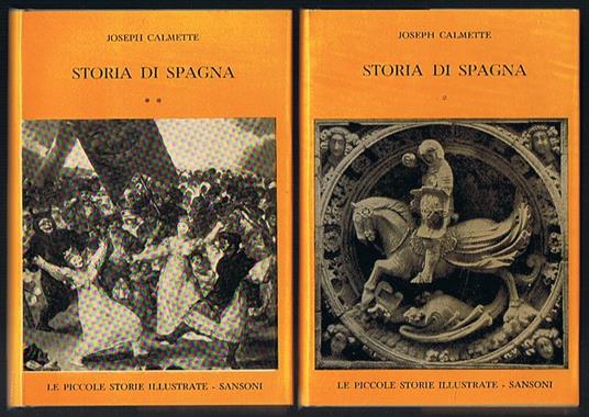 Storia di Spagna - Joseph Calmette - copertina