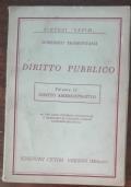 Diritto Pubblico - Domenico Tramontana - copertina