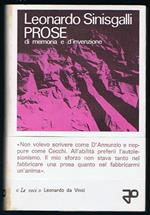 Prose Di Memoria E D'Invenzione