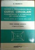 Calcolo E Tracciamento Delle Curve Circolari Di O. Mainetti - copertina