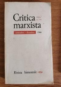 Critica marxista - copertina