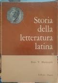 Storia della letteratura latina - Enzo V. Marmorale - copertina