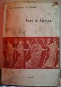 Voci di Grecia di D. Pieraccioni P. Paoletti - copertina