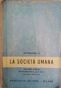 La società umana - Antonio Rossi - copertina