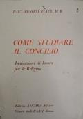 Come studiare il concilio - Paul Benoist d'Azy - copertina