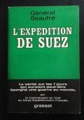 L’expedition De Suez di Général Beaufre - copertina