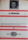 Il principe - Niccolò Machiavelli - copertina