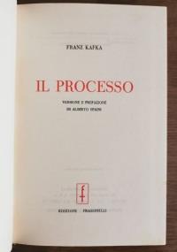 Il processo - Franz Kafka - copertina