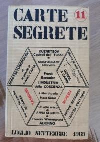 Carte segrete n.11 - copertina