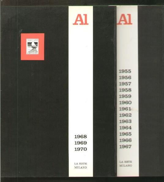 Arte Lombarda Rivista di storia dell'arte. Indici 1955 1956 1957 1958 1959 1960 1961 1962 1963 1964 1965 1966 1967 1968 1969 1970 - copertina