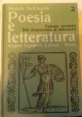 Poesia e letteratura - Dal Cinquecento al Settecento - Vol. II - Michele Dell'Aquila - copertina