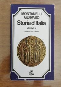 Storia d’Italia Vol. X di Roberto Gervaso e Indro Montanelli - copertina