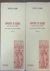 Appunti di igiene(prima e senconda parte) - Marina Marinelli - copertina