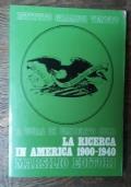 La ricerca in America 1900-1940 di Istituto Gramsci Veneto - copertina