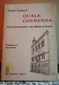 Quale Coerenza - Paolo Faillaci - copertina