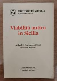 Viabilità antica in Sicilia - copertina